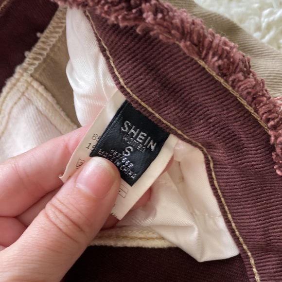 Shein patchwork brown jeans - Picture 3 of 3